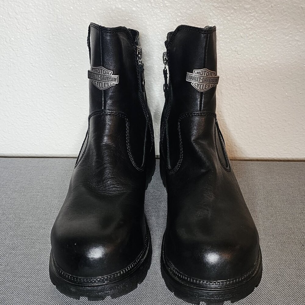 Harley-Davidson® Women's Camfield 5-In Leather Motorcycle Safety Boots